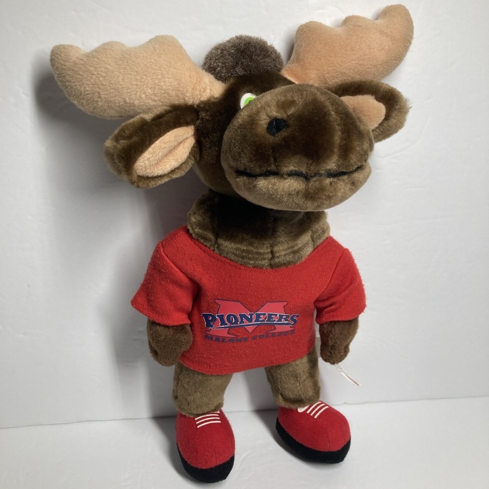 Malone University College Pioneers Maxamoose Stuffed Animal Plush 12 Inches 2007